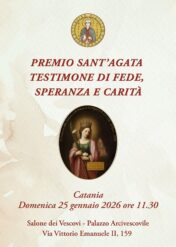 Premio Sant’Agata – Testimone di fede, speranza e carità