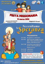 Festa Missionaria Diocesana domenica 15 marzo 2026