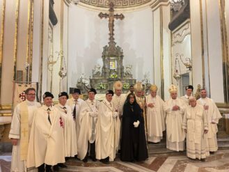 OMELIA PER L’INIZIO DELLA PRESIDENZA DELLA DELEGAZIONE  DELLA SEZIONE DELL’ORDINE DEL SANTO SEPOLCRO DI GERUSALEMME DELLA DOTTORESSA MARIA GRAZIA TOMASELLO