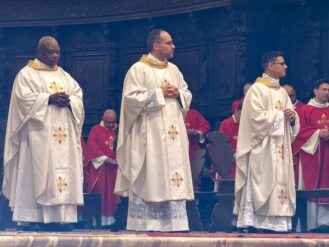 OMELIA PER L’ORDINAZIONE PRESBITERALE DEI DIACONI CLOVIS KASONGO, GIANDANIELE PELLEGRINO E LUCA VITALITI 25 aprile 2026 Festa di san Marco evangelista Cattedrale di Sant’Agata Catania