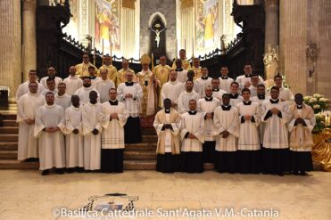 OMELIA PER L'AMMISSIONE TRA I CANDIDATI AL DIACONATO E PRESBITERATO DEL  SEM. EMANUELE NICOTRA 13 maggio 2026 memoria della B.V.M. di Fatima Cattedrale di Sant'Agata Catania